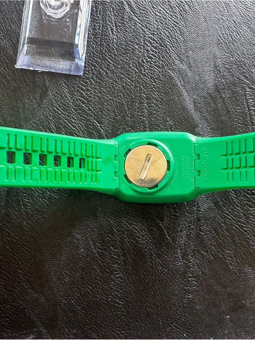 Swatch Touch Bright Green Digital Silicone Watch